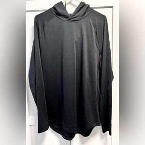 Lululemon Mens Black Athletic Hoodie-Large